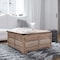 Flash Furniture Wyatt 35.75in Farmhouse Storage Coffee Table with Hinged Lift Top, with Hidden Storage, Gray Wash ZG-ZP-030-GRY-GG - alternate 1